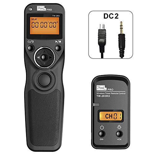 - PIXEL TW-283 DC2 | Wireless Remote Shutter Release | 2.4G Timer | Remote Control -