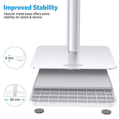 - OMOTON Phone Stand | Angle Height Adjustable Vertical Desktop Mobile Phone Stand -