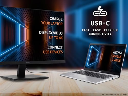 Acer Aspire 3 A315-44P Laptop - AMD Ryzen 5 5500U, 16GB, 512GB SSD, Integrated Graphics, 15.6-inch FHD, Windows 11, Silver