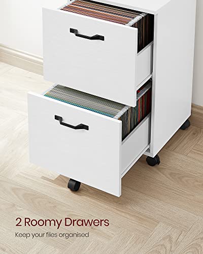 - VASAGLE 2-Drawer Filing Cabinet -