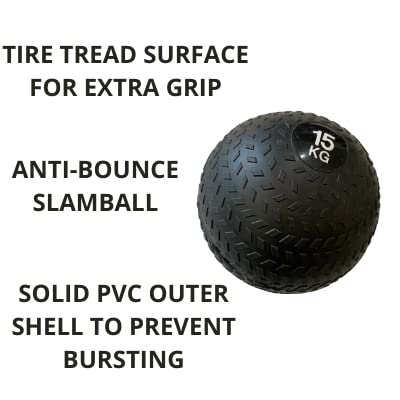 - Fitness Slam Ball | No Bounce Weights -
