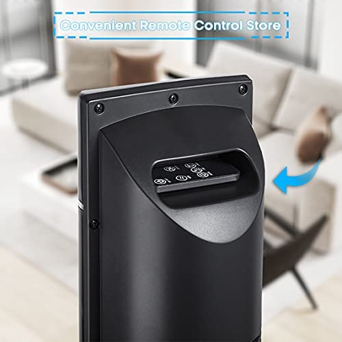 - PureMate Tower Fan | 43" Oscillating Tower Fan | Air Purifier & Aroma Function 8-Hour Timer -
