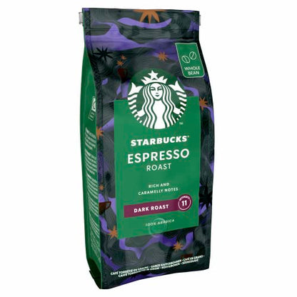 - STARBUCKS Espresso Roast | Dark Roast | Whole Bean Coffee 200g (Pack of 6) -