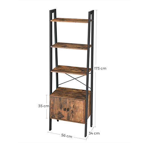 - VASAGLE Shelf Ladder, Bookcase -