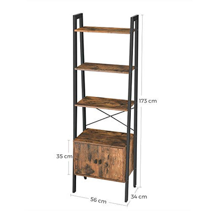 - VASAGLE Shelf Ladder, Bookcase -