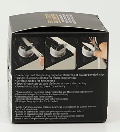 - SHARPAL 191H Kitchen Chef Knife and Scissors Sharpener | Straight and Serrated Knives -