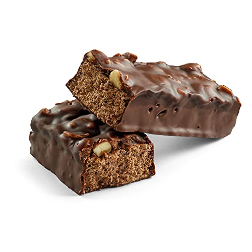 Amazon Brand - Amfit Nutrition Low Sugar High Protein Bars, Chocolate Hazelnut Flavour, 60g, Pack of 12