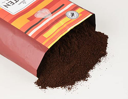 - Morrisons Molten Magma Roast and Ground Coffee | 227 g | Pack of 6 -