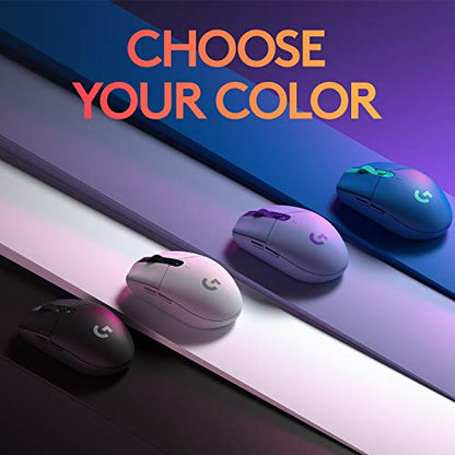 - Logitech G305 LIGHTSPEED Wireless Gaming Mouse | HERO 12K Sensor | 12,000 DPI | Lightweight | 6 Programmable Buttons -