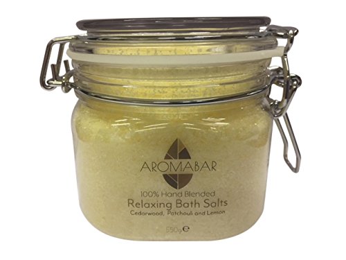 - Mens Relaxing Bath Salts Soak | 550g Gift Jar -