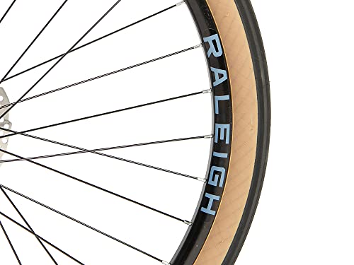 - Raleigh | STB16MT | Strada City 650b 16 Speed Disc Brake Men's Hybrid Bike | Black / Blue Size Small -