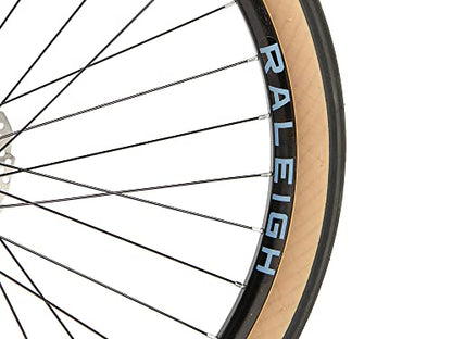 - Raleigh | STB16MT | Strada City 650b 16 Speed Disc Brake Men's Hybrid Bike | Black / Blue Size Small -