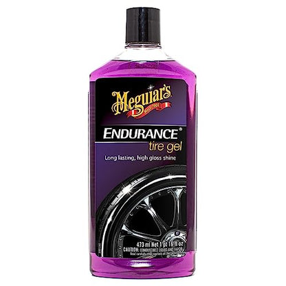 - Meguiar's G7516EU Endurance Long Lasting High Gloss Black Tire Gel -
