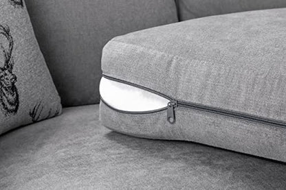 - Honeypot Sofa | Verona Scatterback Sofa Grey 3 Seater -
