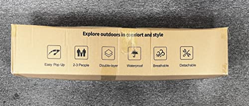 - Mimajor Camping Tent | 2-3 Man Tent | Instant Pop Up Tent -