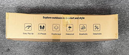- Mimajor Camping Tent | 2-3 Man Tent | Instant Pop Up Tent -