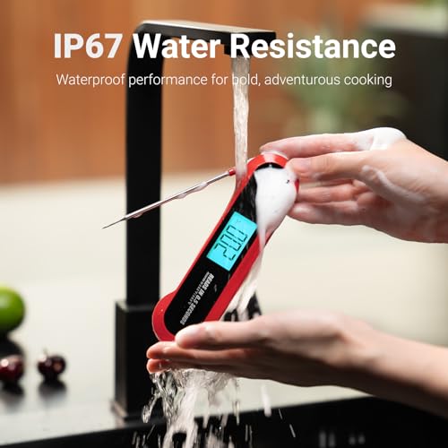 - ThermoMaven Meat Thermometer | Digital | 3X Faster 0.5s Instant Read | Food Cooking Thermometer -