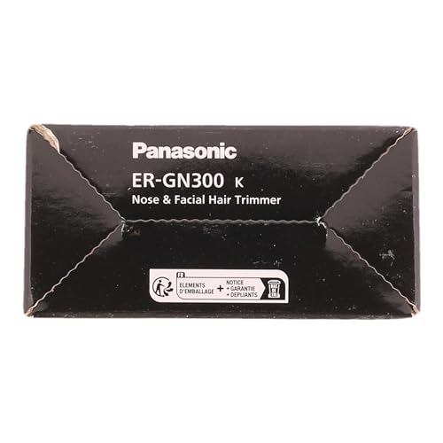 - Panasonic ER-GN300K503 | Electric Facial Ear Eyebrow and Nose Hair Trimmer -