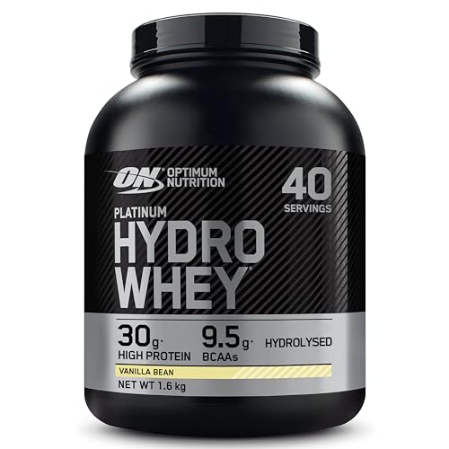 - Optimum Nutrition Platinum Hydro Whey | Hydrolysed Whey Protein | Vanilla Bean -