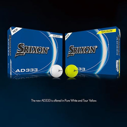 - Srixon AD333 11 | High-Performance Distance and Speed Golf Balls | Low Compression | For Consistency and Control -