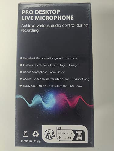 - zealsound USB Microphone, PC Phone Podcast Mic, Condenser Gaming microphones for PS4&5