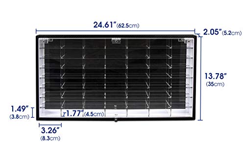 - JackCubeDesign Hot Wheels 1/64 Scale Diecast Display Case Storage Cabinet -