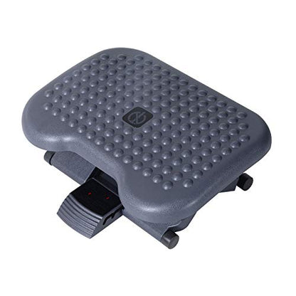- HOMCOM Footrest | Adjustable Height & Angle Tilting -