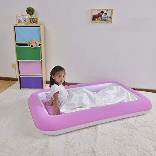 - JILONG Childrens Kids Inflatable Safety Flocked AIRBED -