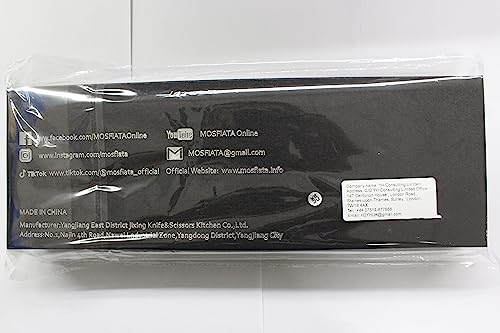 - MOSFiATA Ultra Sharp Kitchen Chef Knife 8 inch | Premier High Carbon German -