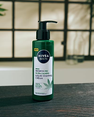 - NIVEA MEN Sensitive Pro | Ultra Calming Liquid Shaving Cream|  (200 ml) -