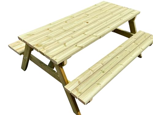 - MG Wooden Picnic Tables | 6ft Length -
