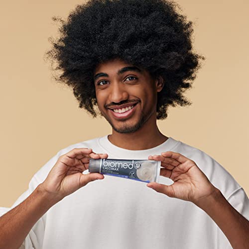 Biomed Calcimax 97% Natural Toothpaste | Enamel Repair & Cavity Protection | Vegan, SLES Free 100g