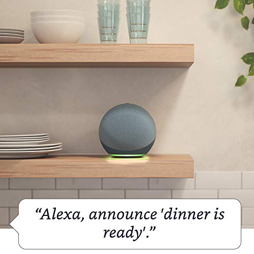 - Echo (4th generation) | Premium sound Wi-Fi and Bluetooth Smart Speaker -