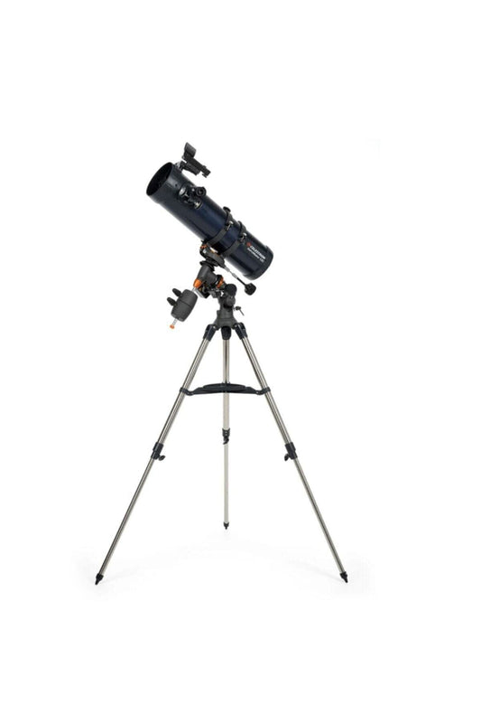 Celestron 31051 AstroMaster 130EQ Motor Drive Newtonian Reflector Telescope, Dark Blue