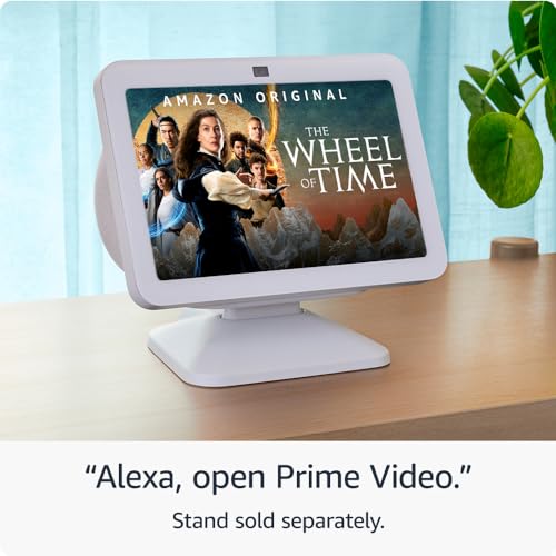 - Echo Show 8 | 3rd generation (2023 release), HD Smart Touchscreen With Spatial Audio -
