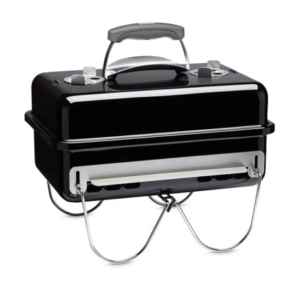 - Weber Go-Anywhere Barbeque Grill | Portable Grill | Table Top Camping Barbeque with Lid |