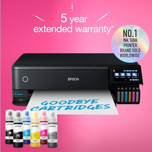 - Epson EcoTank ET-8550 A3+ Wi-Fi Ink Tank Photo Printer -