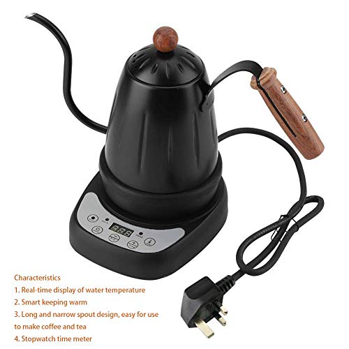 - Diguo Variable Temperature Digital Electric Gooseneck Kettle | Pour Over Coffee | Hand Drip Kettle Narrow Spout -
