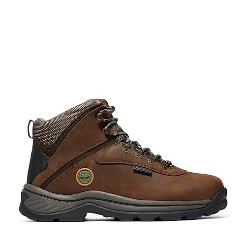 - Timberland Men's White Ledge Mid Wp Chukka Boots | Md Brown Full Grain -