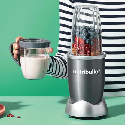 -Nutribullet Blender 600 Series | Powerful 20,000 RPM Extractor Blends Frozen Fruit, Nuts & Ice -