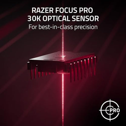 - Razer Cobra Pro | Customizable Wireless Gaming Mouse Chroma RGB | Focus Pro 30K Optical Sensor | Wireless | Black -