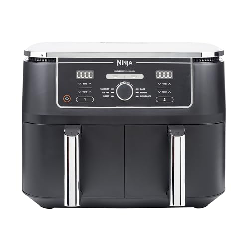 - Ninja Foodi MAX Dual Zone Digital Air Fryer | 2 Drawers | 9.5L | 6-in-1 -