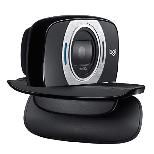 - Logitech C615 Portable Webcam | Full HD 1080p/30fps | Widescreen Video Calling | Foldable | Light Correction | Autofocus -