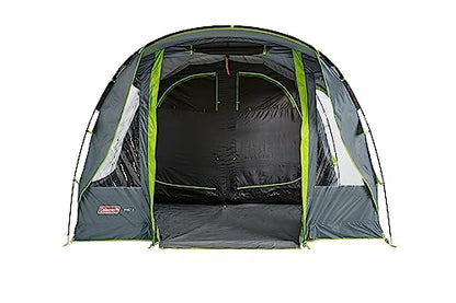 Coleman Tent Vail 4 | Family tent for 4 persons | large 4 man camping tent with 2 extra-large sleeping compartments and vestibule | quick to set up | waterproof HH 4,000 mm