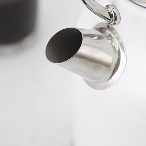- Tower Bottega T10020W Rapid Boil Traditional Kettle | Temperature Dial -