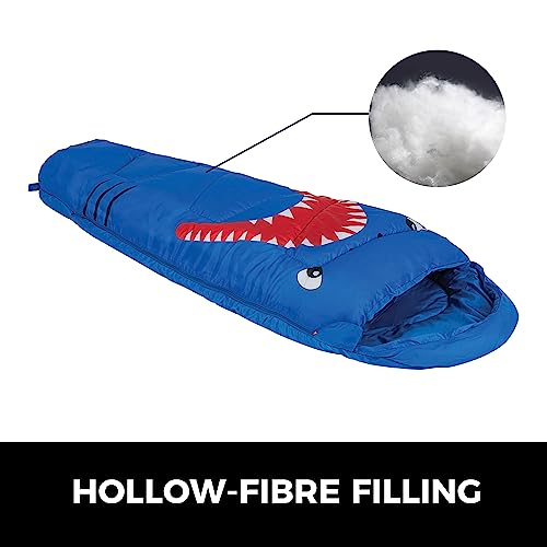 - Highlander Kids Sleeping Bag Mummy Style | Themed Carry Backpack -