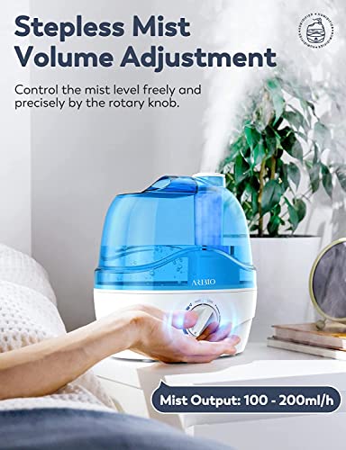 - Aribio Humidifiers | 2.2L Humidifier | Air Humidifier With 10H Continuous Use & Auto-Off -