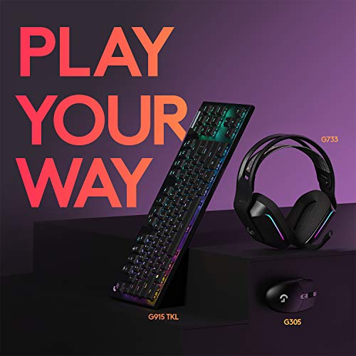 - Logitech G305 LIGHTSPEED Wireless Gaming Mouse | HERO 12K Sensor | 12,000 DPI | Lightweight | 6 Programmable Buttons -