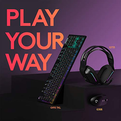 - Logitech G305 LIGHTSPEED Wireless Gaming Mouse | HERO 12K Sensor | 12,000 DPI | Lightweight | 6 Programmable Buttons -