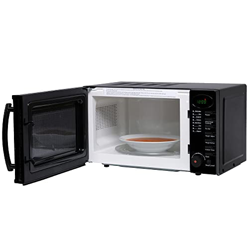- Russell Hobbs| 17 Litre | 700 W | Black Digital Solo Microwave | 5 Power Levels -